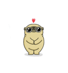 Mochi the pug from 157ofgemma（個別スタンプ：10）