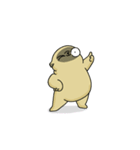 Mochi the pug from 157ofgemma（個別スタンプ：18）