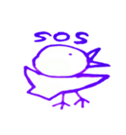 birds are also thinking（個別スタンプ：2）