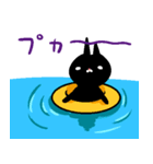 黒猫サトシのスタンプ（個別スタンプ：6）