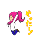 紅髪弟と金髪姉（個別スタンプ：3）
