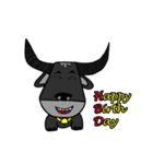Cute Thai buffalo（個別スタンプ：1）