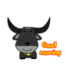 Cute Thai buffalo（個別スタンプ：3）
