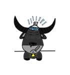 Cute Thai buffalo（個別スタンプ：6）