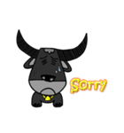 Cute Thai buffalo（個別スタンプ：7）