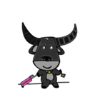 Cute Thai buffalo（個別スタンプ：10）