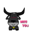 Cute Thai buffalo（個別スタンプ：12）