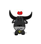 Cute Thai buffalo（個別スタンプ：17）