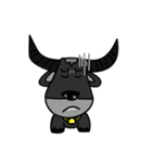 Cute Thai buffalo（個別スタンプ：22）
