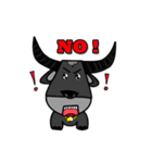 Cute Thai buffalo（個別スタンプ：28）