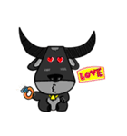 Cute Thai buffalo（個別スタンプ：37）