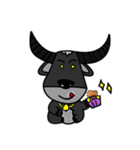 Cute Thai buffalo（個別スタンプ：38）