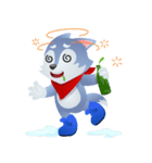 Ash The Husky（個別スタンプ：17）
