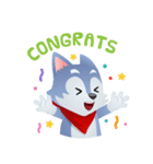 Ash The Husky（個別スタンプ：22）