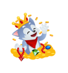 Ash The Husky（個別スタンプ：28）