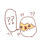 ひび割れたまごさん（個別スタンプ：12）