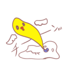 ひび割れたまごさん（個別スタンプ：22）