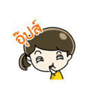Cute Silly girl（個別スタンプ：7）