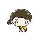 Cute Silly girl（個別スタンプ：11）