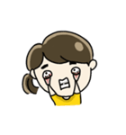 Cute Silly girl（個別スタンプ：23）