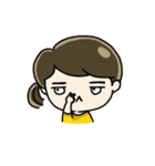 Cute Silly girl（個別スタンプ：27）