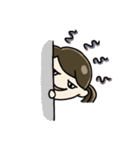 Cute Silly girl（個別スタンプ：29）