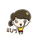 Cute Silly girl（個別スタンプ：32）