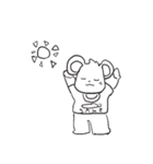 しあわせぐま（個別スタンプ：3）