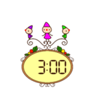 時計小人（個別スタンプ：3）