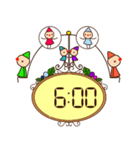 時計小人（個別スタンプ：6）