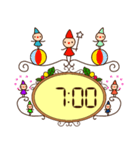 時計小人（個別スタンプ：7）