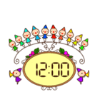時計小人（個別スタンプ：12）