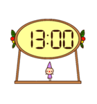 時計小人（個別スタンプ：13）