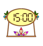 時計小人（個別スタンプ：15）