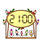 時計小人（個別スタンプ：21）