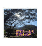 The beautiful view with my words（個別スタンプ：3）