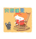 fairy ＆ rabbit(Traditional Chinese ver.)（個別スタンプ：9）