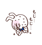 彼氏面うさぎ（個別スタンプ：8）