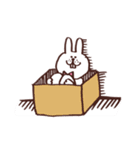彼氏面うさぎ（個別スタンプ：35）