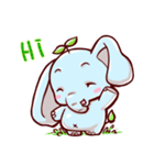 Forest life of elephant baby（個別スタンプ：1）