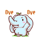 Forest life of elephant baby（個別スタンプ：2）