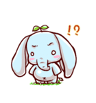 Forest life of elephant baby（個別スタンプ：24）