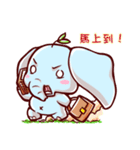 Forest life of elephant baby（個別スタンプ：36）