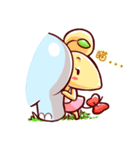 Forest life of elephant baby（個別スタンプ：38）