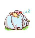 Forest life of elephant baby（個別スタンプ：40）