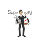 Gentleman in suit（個別スタンプ：22）