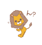 らいおんくんとネズミくん（個別スタンプ：13）