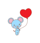 らいおんくんとネズミくん（個別スタンプ：28）
