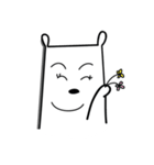 khaw white bear（個別スタンプ：19）