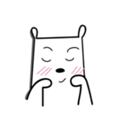 khaw white bear（個別スタンプ：25）